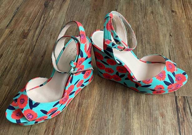 Kate Spade  Dellie Floral Wedges