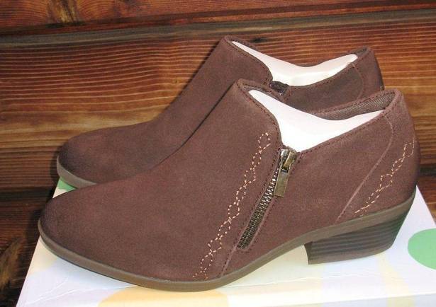 Earth Origins NWT Brown Suede Booties