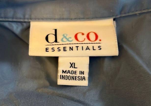 Krass&co 1491-D& XL blue sleeveless button down