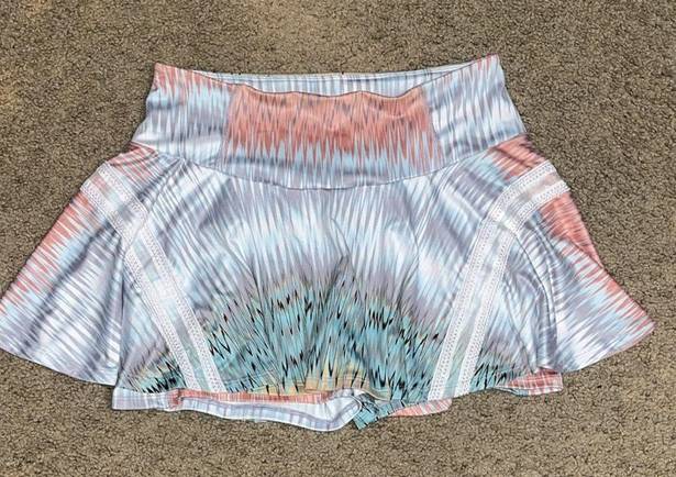 Free People Movement  Pleats And Thank You Printed Skort Sunspace Large