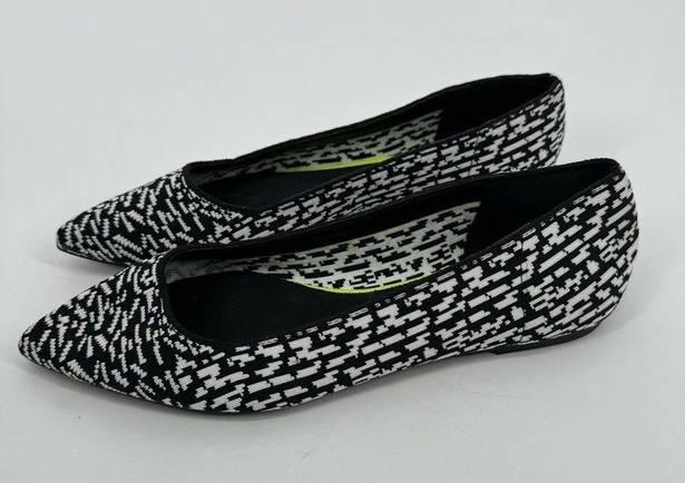 mix no. 6 NWOT  Printed Ballet Flats Pointed Toe Sz 8