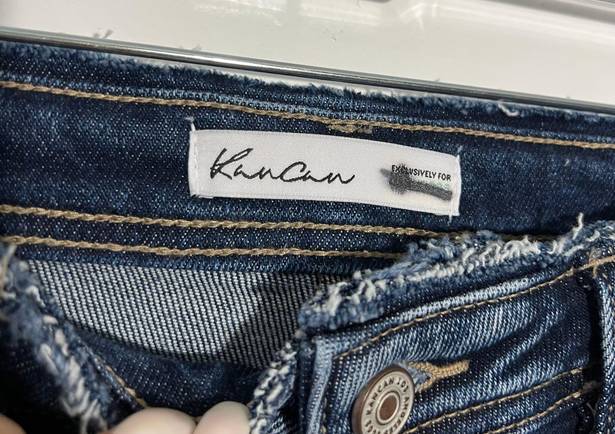 KanCan USA KanCan High Rise Boyfriend Jeans Distressed Size 26