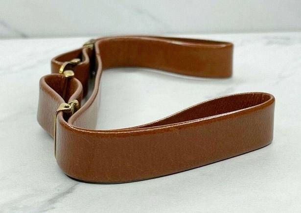 Krass&co Arrow Sales  Vintage Brown Adjustable Cowhide Leather Belt Size Small S Womens