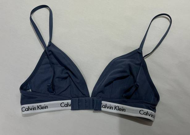 Calvin Klein Women’s Blue V Neck Bra