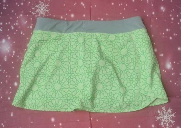 Patagonia  green gray swim skirt size medium