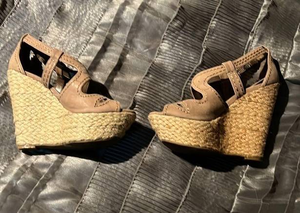 Jessica Simpson  Raffia Wedges