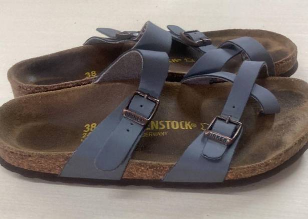 Birkenstock  Mayari Shoes Sz 38 L7 M6 Stone Grey Sandals