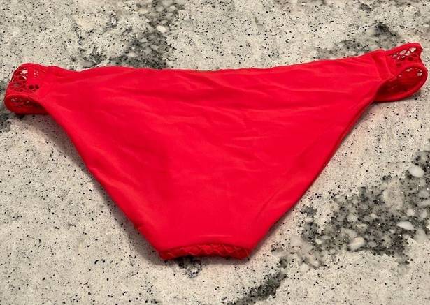 Luli Fama  Red Girl on Fire Bikini Bottom Sz Large