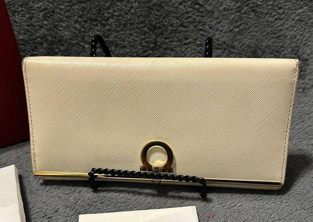 Salvatore Ferragamo  leather long wallet