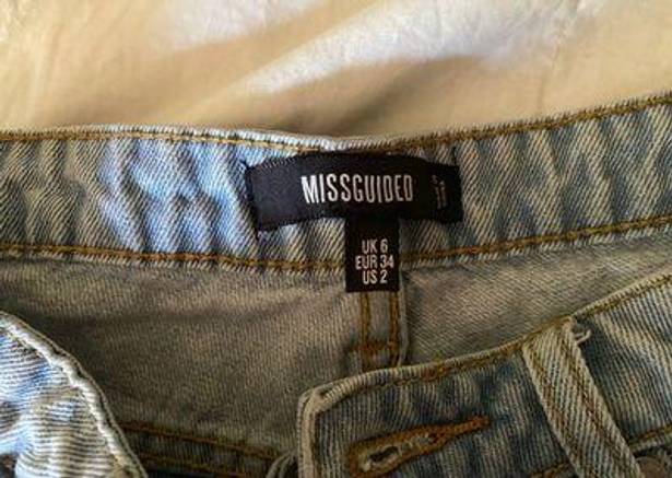 Missguided jean shorts