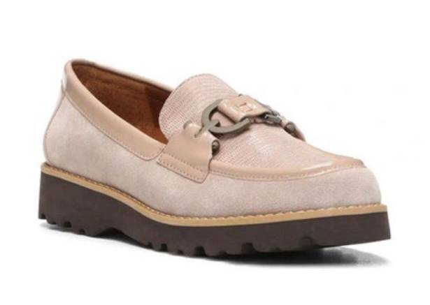 Donald Pliner  Clio Slip-on Chunky Loafer Calf Suede Blush Size 12 NEW (Sold Out)