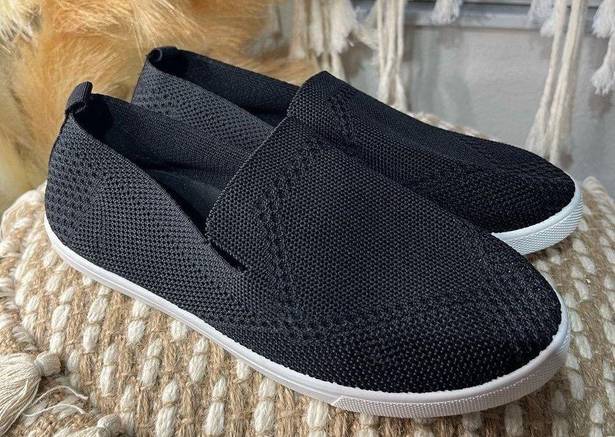 MIA  Black Slip On Sneakers