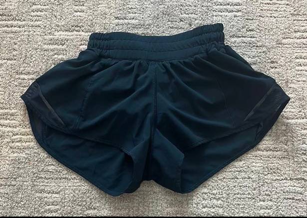 Lululemon Hotty Hot Shorts Navy 2.5”