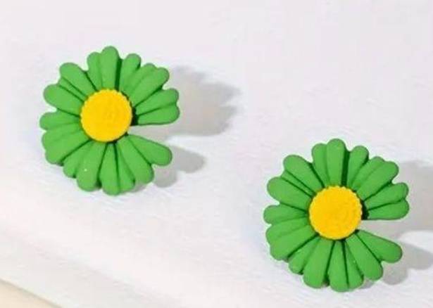 Daisy Cute Fresh  Flower Earrings