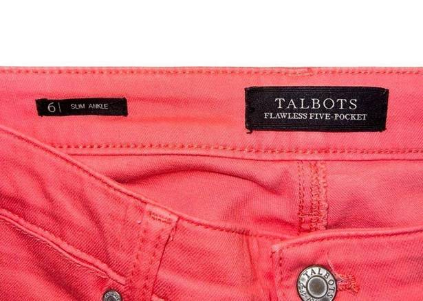 Talbots  Flawless Five Pocket Slim Ankle Size 6