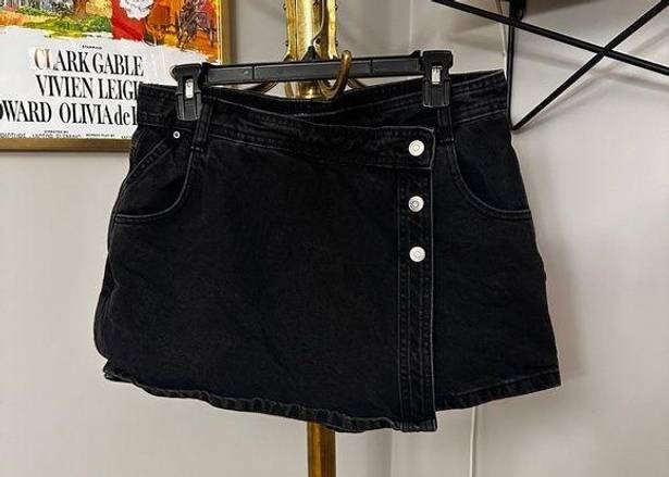 ZARA Womens denim skort by  size large