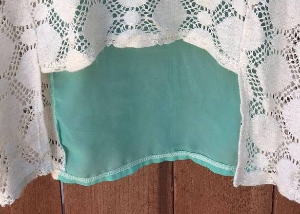 Vintage Havana  Sheer Blouse