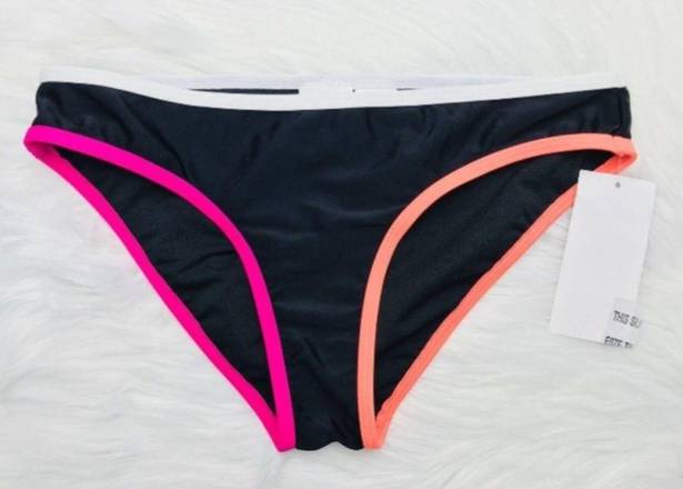 California Waves  Colorblocked Bikini Bottom Black