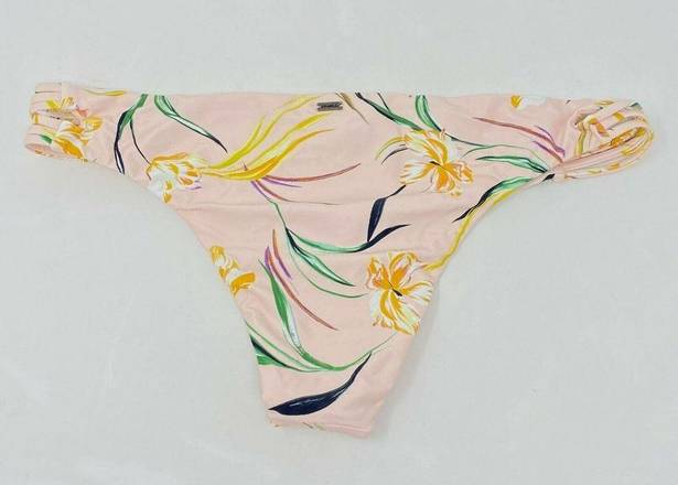 O'Neill NEW  XL Claris Floral Strappy Bottoms Cheeky Coverage $46