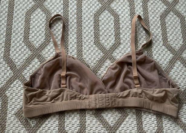 SKIMS  Fits everyone triangle bralette in ochre size large