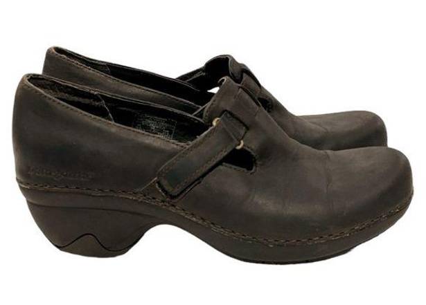 Patagonia  Better Mary Jane Clog Dark Brown Leather size 6.5