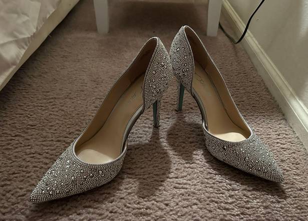 Betsey Johnson Sparkly Heels