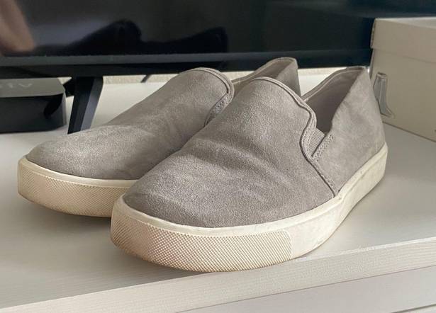 Sam Edelman Gray Slip On Sneakers