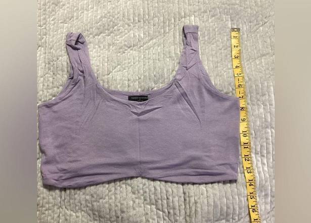 Naked Wardrobe  Lavender Cropped Tank Sz 3X NWT