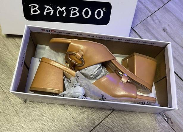 Bamboo size 7 heels nwt