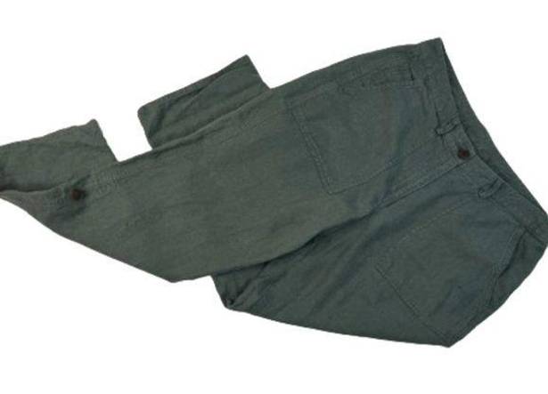 L.L.Bean  Linen Cropped Pants