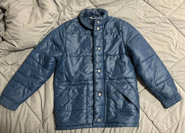 JC Penny Blue Puffer Jacket