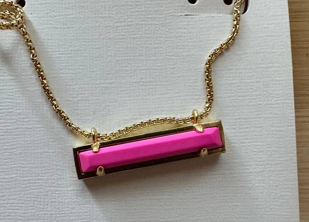 Kendra Scott gold Magenta Leanor Necklace