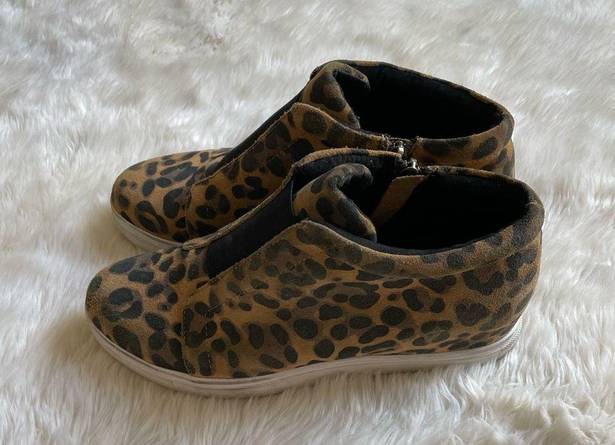 AQUA  College Glady Waterproof Sneaker Leopard Print 8.5M