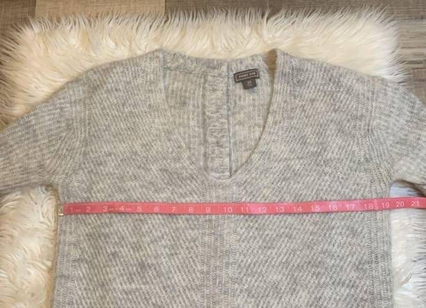 J.Crew  Point Sur button back marled tunic angora wool blend XS