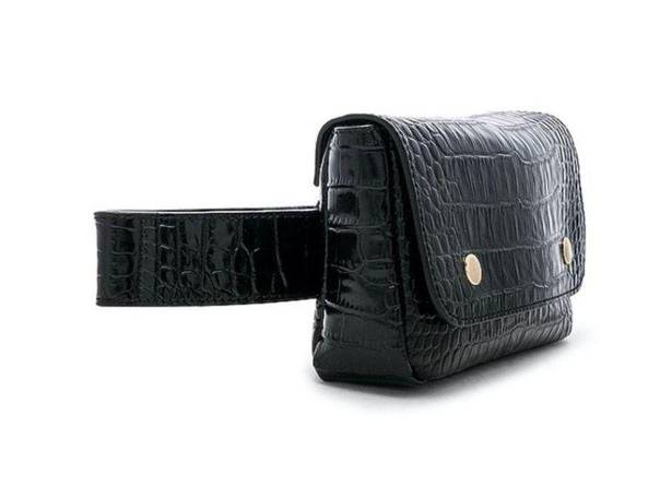 L'Academie Caden Belt Bag In Black