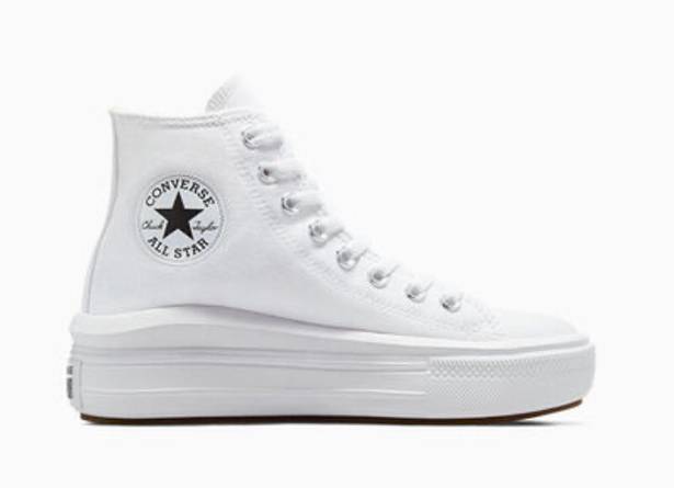 Converse White Platform