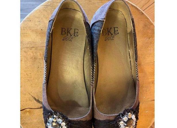 BKE  soles lisbon ballet flats brown womens size 6M