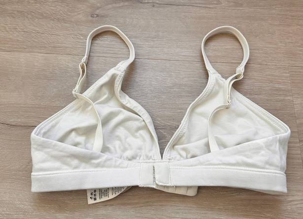 SKIMS Cotton Bralette in Bone