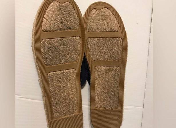 Seven Dials  espadrille slide on sandals size 9 1/2 M