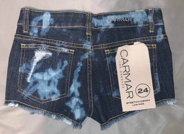 Carmar Denim Bleached Shorts