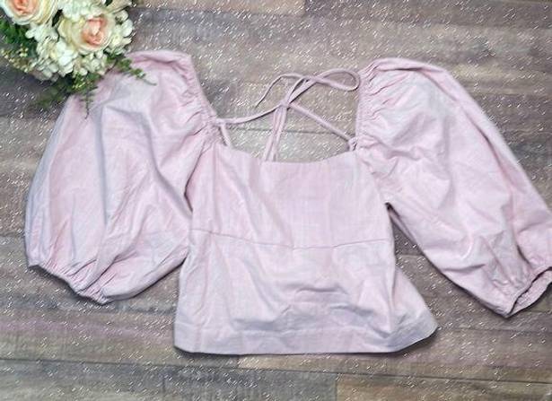 Bohme pink blouse