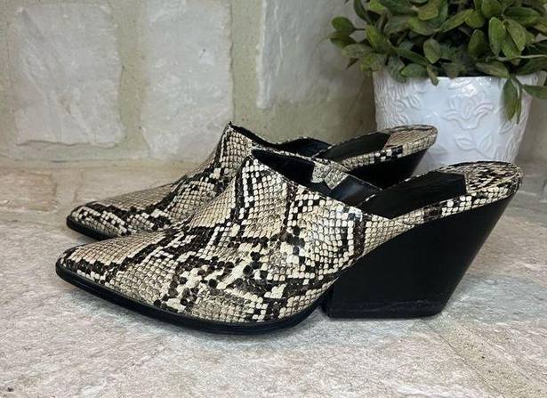 Mango Violeta by  Snake-effect mules sz 39