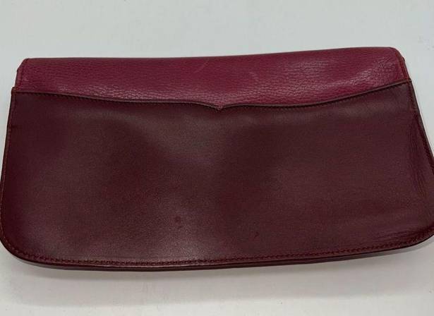 Cartier  Clutch bag Must de Line Pouch Clutch bag Leather Wine Red