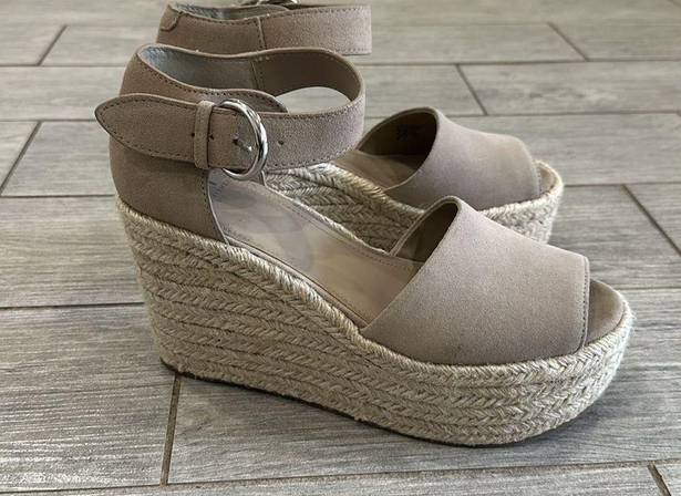 Marc Fisher  Alita Platform Wedge Espadrille Sandals New!