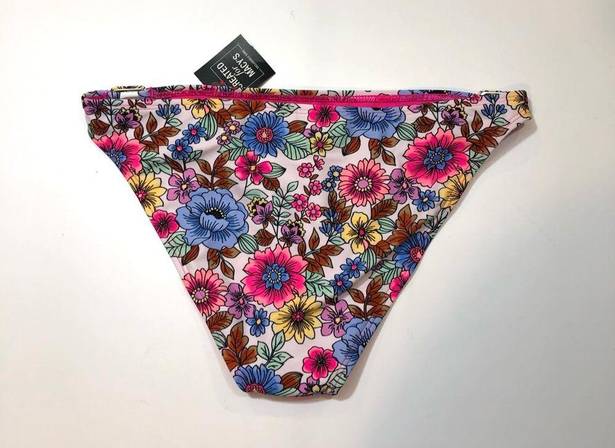 California Waves  Floral Bikini Swim Bottom