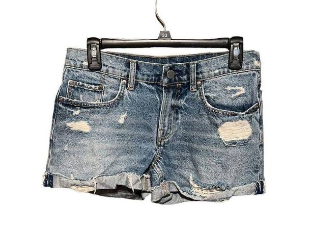 ALLSAINTS  Pam Low-Rise Denim Shorts