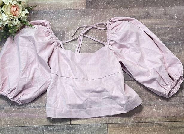 Bohme pink blouse