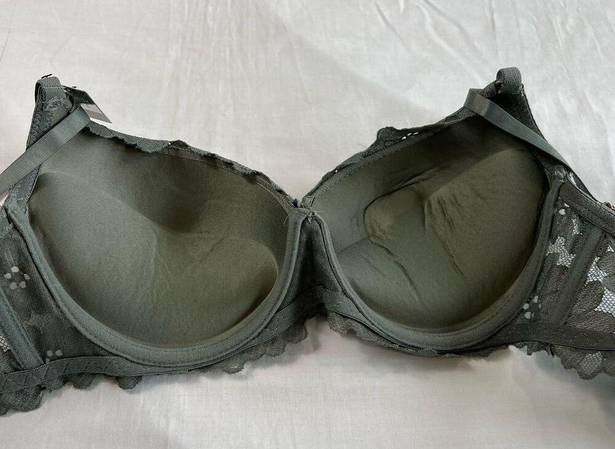 Marilyn Monroe NWT 36C Bra Green  Intimates Lace Mega Push-Up