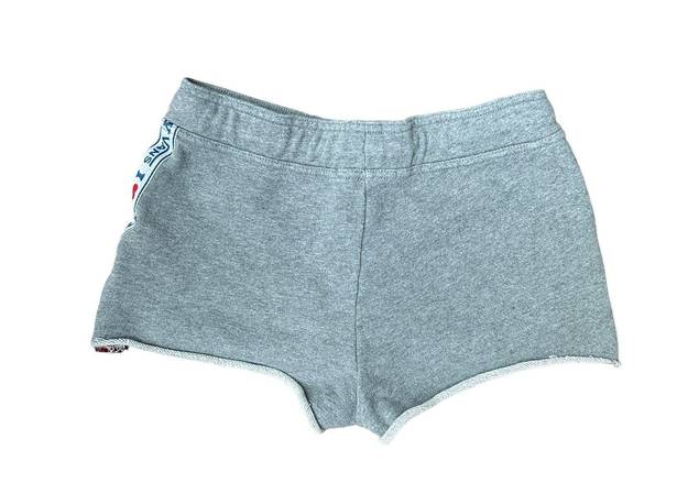 Vans , x-small, tie-front grey sweat shorts with side details