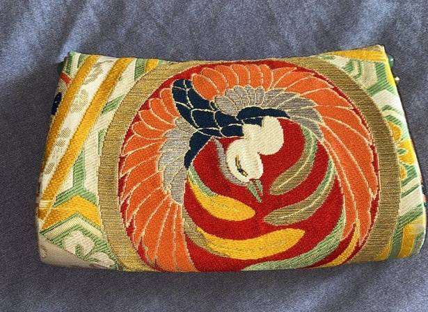 Natori  embroidered clutch bag